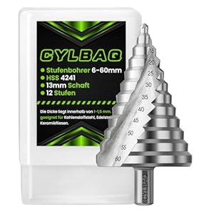 CYLBAQ Stufenbohrer 6-60mm HSS 4241