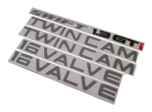 Swift 1.3 GTI Twin Cam 16 Valve - Compatible con Suzuki Swift Cultus GTI - Kit de calcomanías/calcomanías - Japan Touge Drift Racing Pocket Rocket
