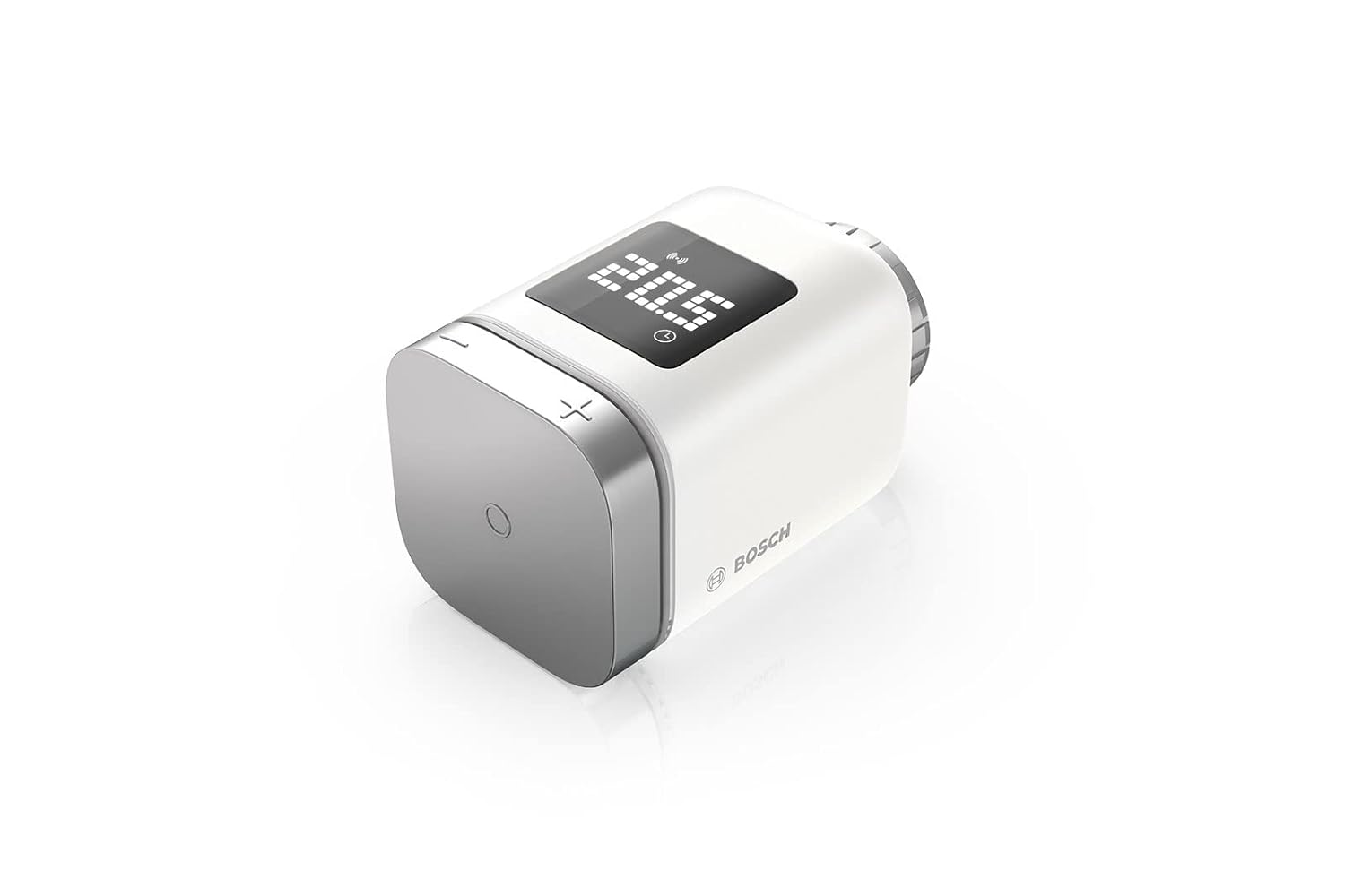 Bosch Smart Home -Radiator Thermostat II, Smart Thermostat with App Function, Compatible with Amazon Alexa, Apple HomeKit, Google Home