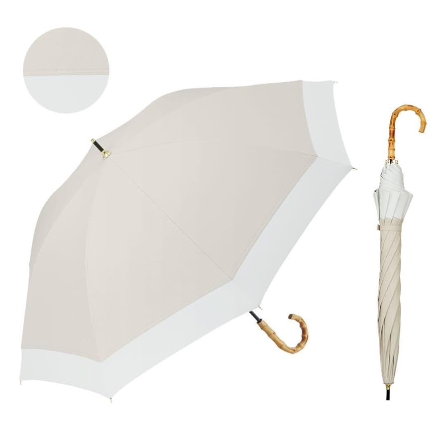 Amazon.co.jp: コカゲプラス 【長傘】 COKAGE+ 竹手元 50cm