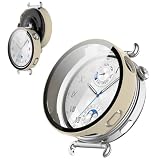 【フルカバー保護】BOOLINN For Huawei Watch GT6/GT6 Pro カバー 41mm 46mm 対応 huawei watch gt6 46mm 超薄型 PC+ガラス素材 高透過率 高耐久 防塵・防傷 装着簡単 脱落しやすい 耐衝撃 ケース(アイボリーホワイト)