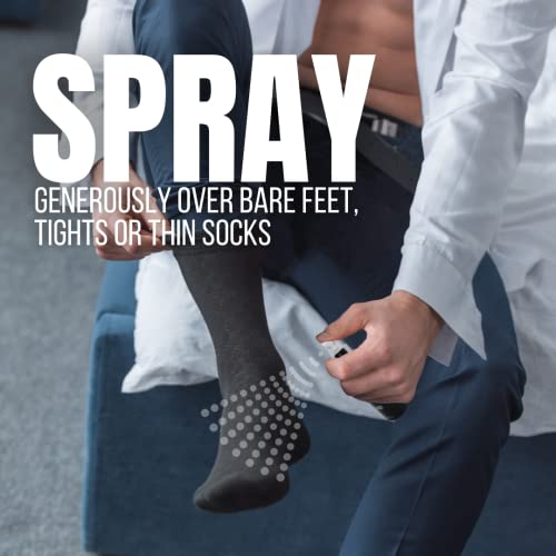 Still Standing Unisex Long Lasting Cooling Comfort Stainless Gel Foot Spray, Natural Anti-Inflammatory Shoe Pain Relief For Any Heel/Thin Soled Shoe, Numbing Cream Alternative Travel Set #TOP1