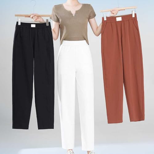 Endurance Loose Pants Women,Women's Baggy Wide Leg Pants with Pockets,Casual High Waist Loose Joggers2