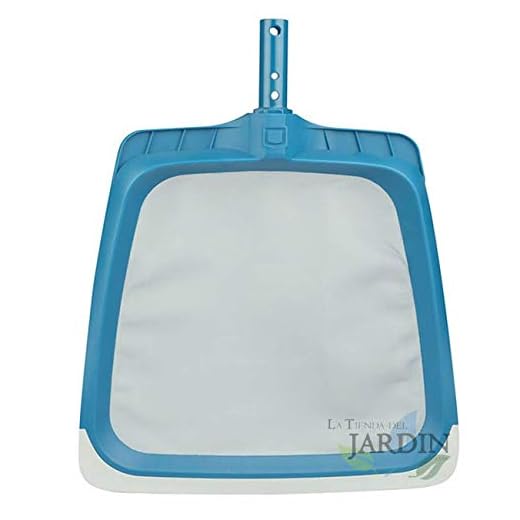 Suinga Recoge Hojas Plano Para La Limpieza De La Superficie De La Piscina, Fijación Mediante Palomillas