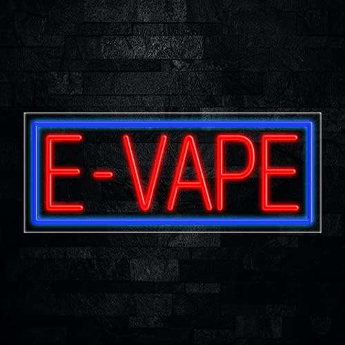 E Vape LED neón señal 30 pulgadas de largo x 12 pulgadas de alto #31395