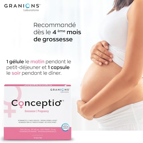 Conceptio Grossesse 30 Capsules & 30 Gélules - vue 5