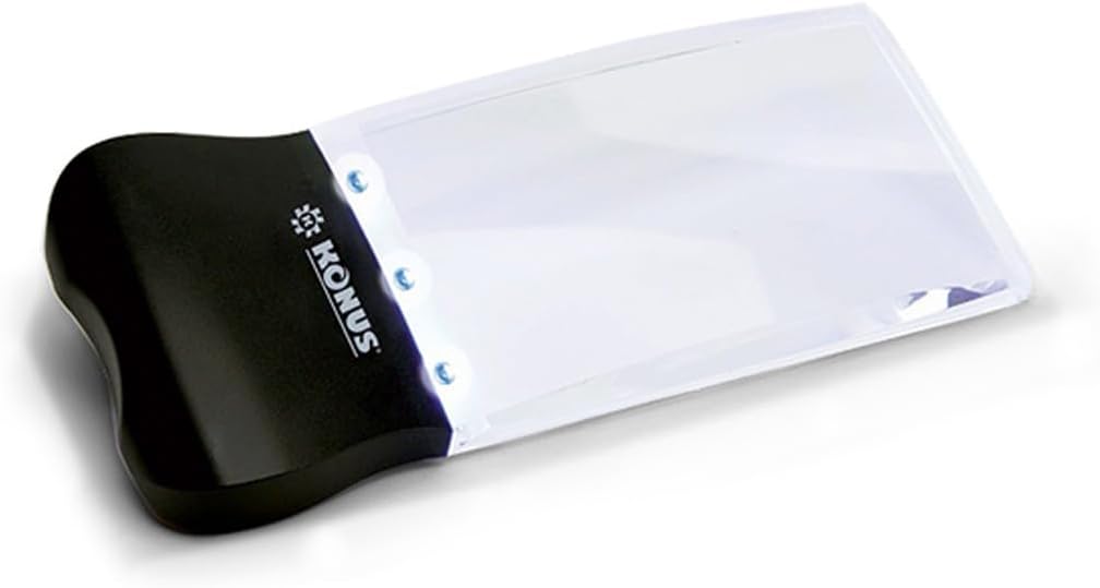 Konus 2X Triled Magnifier with LED