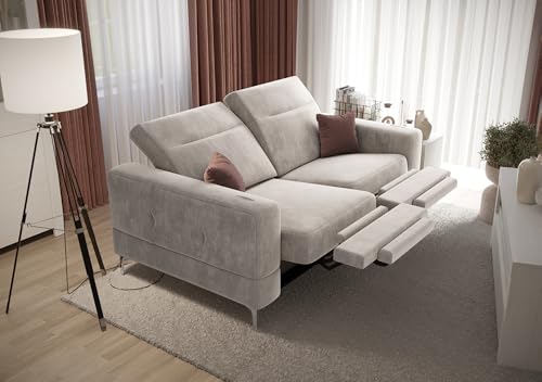 Friderik Sofá de 2 plazas con función