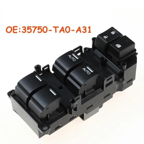 Bouton de commande de vitre de voiture haut de gamme pour Accord EX 2008-2012