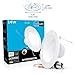 Hyperikon 6 Inch LED Recessed Lighting, 75 Watt Replacement (14W), Retrofit Downlight, 3000K, UL, Energy Star, CRI90+, 4 Pack