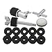 Hi-Hat Cymbal Clutch & Hardware Set - 1 Set Drum Kit Accessories with Screw, Felt Pads, Key & Pedal Beater