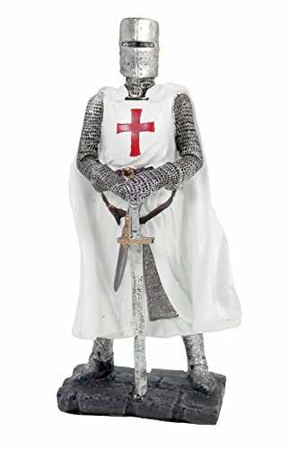 Vogler Crucero con espada, figura de caballero templario, cruz templaria
