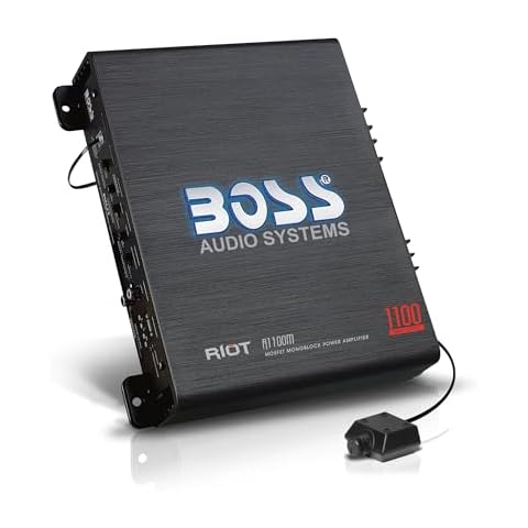 BOSS Audio Systems R1100M Riot Series Car Amplifier Cover