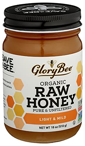 Miel Cruda Orgánica Ligera Glorybee 18 oz Pack 6 miniatura 4
