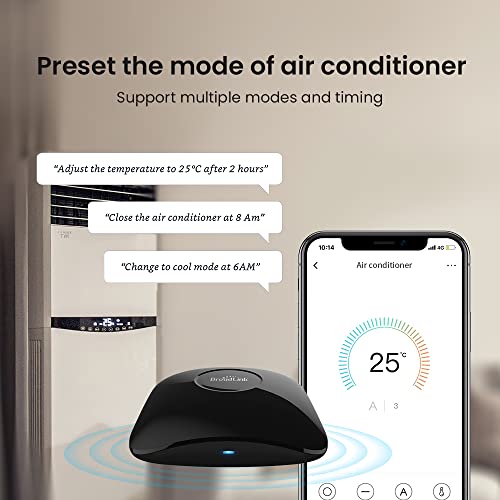 Image of Broadlink RM4 pro IR RF 433 /315MHz (No encryption, Fixed Code) WiFi Universal Remote Smart Home Automation Compatible with Alexa and Google Home