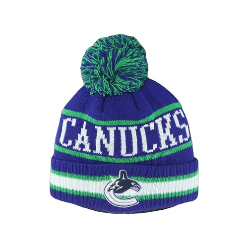 Vancouver Canucks NHL Officially Licensed Beanie Pom Freestyle