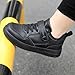 Imagen de Dhinash Zapatillas Deportivas Sin Cordones para Niños Zapatillas Casual Zapatos para Uniformes de Escuela Calzados para Correr en Asfalto Exterior Interior Zapatos de Running Negro Talla 31