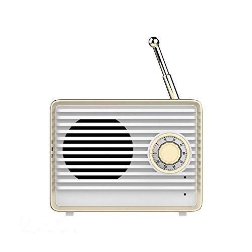 VejiA Altavoz Bluetooth para teléfono móvil Radio innovadora Retro portátil Mini Altavoz Bluetooth inalámbrico Altavoces (Color: B) (B)
