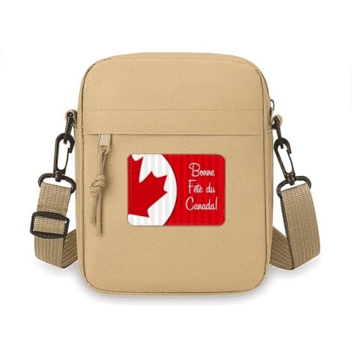 Sac à bandoulière Canada pour téléphone portable, idéal pour vos balades urbaines et voyages