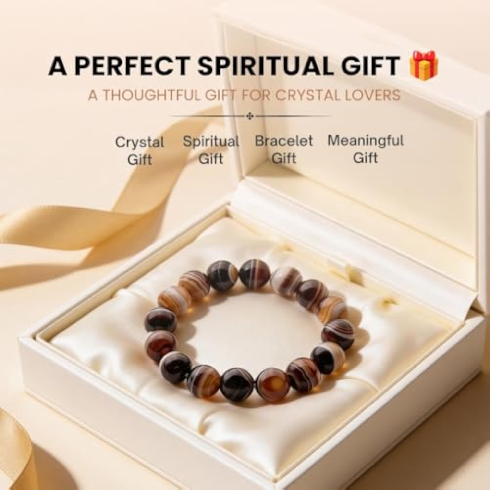 Natural Sulemani Hakik Crystal Stone Bracelet for Protection