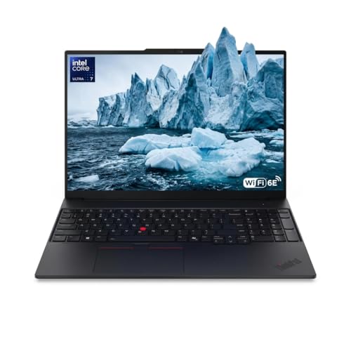 Image of Lenovo ThinkPad E16 Gen 3 16 inch WUXGA 1920x1200 IPS Laptop 16-Core Intel Ultra 7 255H 48GB DDR5 4TB SSD Intel Arc 140T Graphics Shared Thunderbolt 4 Wi-Fi 6E 720p HD Camera Win11 Pro w /ONT 32GB USB