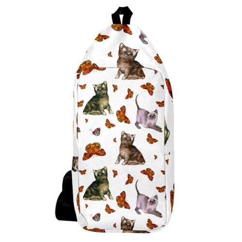 Sac à dos à bandoulière pour homme et femme voyage multicolore