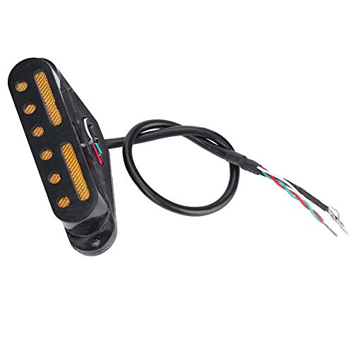 Micro SSS guitare St céramique noir aimant métal set de remplacement diy