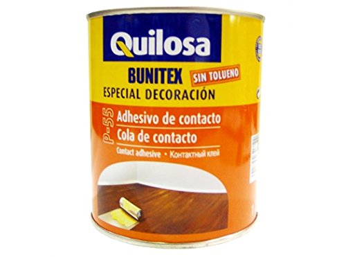 Quilosa Bunitex P-55 - Adhesivo de contacto sin tolueno (1 litro)