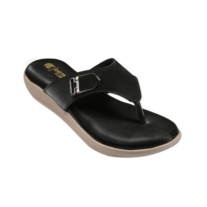 Image of ORTHO CLUB Fancy doctor slippers | Stylish chappal for women | Comfortable flat sandals for women stylish