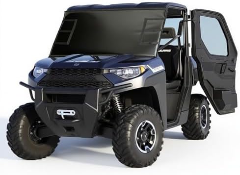 Transport Windshield Protector, 45"x25", 30 Seconds Quick Install...