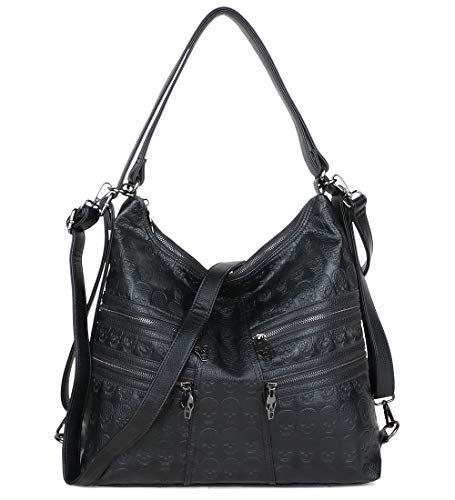Bolso Satchel Tote Hobo para Mujer Negro miniatura 1