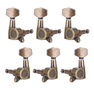 Dilwe 6pcs Tuning Pegs Verrouillage Tuners têtes de Machines avec vis Accessoire pour Guitare électrique Acoustique - Les Beatles, Paul McCartney, John Lennon, RIngo Starr, George Harrison Dilwe 6pcs Tuning Pegs Verrouillage Tuners têtes de Machines avec vis Accessoire pour Guitare électrique Acoustique – Image 4