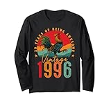 Photo Gallery 29 year old gifts vintage 1996 chicken 29th birthday mens maglia a manica Photo Gallery 29 year old gifts vintage 1996 chicken 29th birthday mens maglia a manica