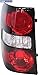 Evan Fischer Tail Light Lens and Housing Compatible with 2006-2010 Ford Explorer - CAPA Driver Side
