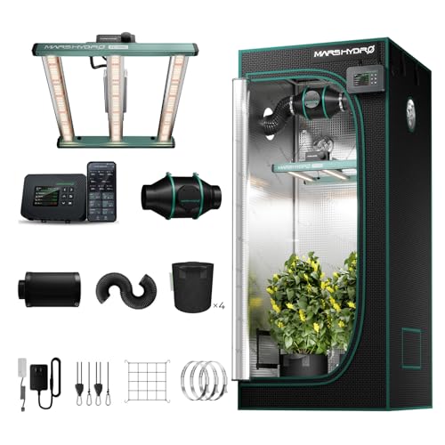 MARS HYDRO 3x3 Smart Grow Tent Kit with WiFi-Integrated...