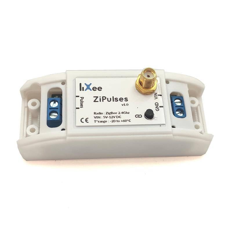 Compteur impulsions Zigbee 3.0 (eau, gaz) - ZIPULSES - Lixee