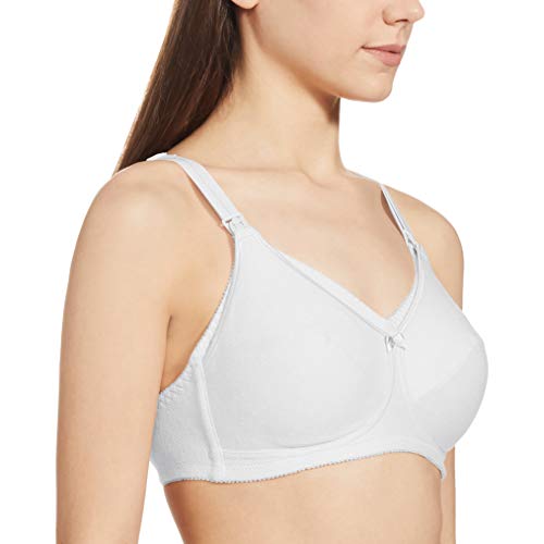 Image of Triumph International Women's Cotton Wire Free Modern Full-Coverage Bra (20I319)