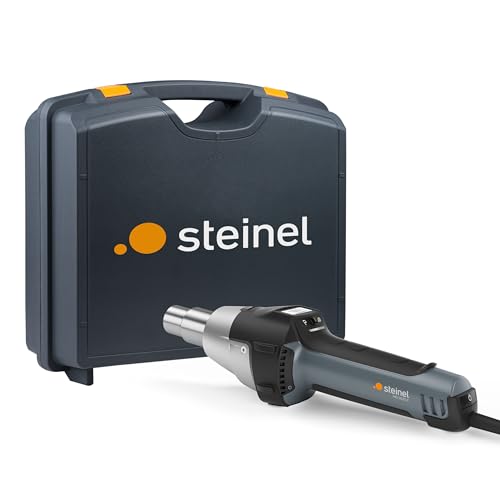 Steinel Heißluftgebläse HG 2620 E im Koffer, Profi-Heißluftpistole, 3 m Kabel, LCD-Display, 700°C|500 l/min, 2300 W