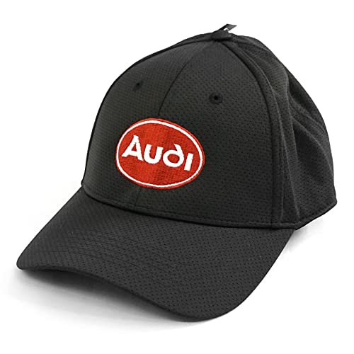 Preisvergleich Produktbild Audi A7-7223 Basecap Baseballcap Baseballkappe Kappe, schwarz, Oval Logo
