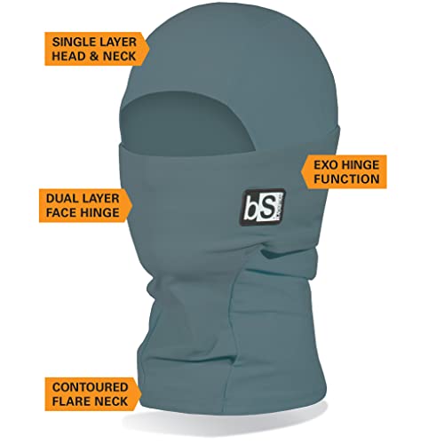 BLACKSTRAP Kids The Hood Dual Layer Cold Weather Neck Gaiter and Warmer for Children, Forest Green3