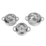 Revêtement anti-bâton: dispose d'un revêtement anti-bâton, ce qui empêche les aliments de coller à la , permettant une cuisine facile et un nettoyage sans effort après les repas.