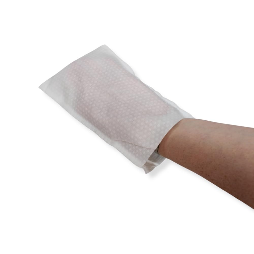 Medi-Inn+ Feuchte Einmalwaschhandschuhe | Soft Touch Premium Einmalwaschlappen | mit Aloe Vera (24 x 8 = 192 Stück)