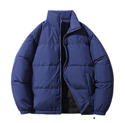 Doudoune légère d'hiver pour hommes veste isolée manteau bouffante