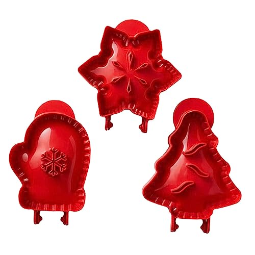 Homoyoyo 3 Piezas Molde para Tartas Reutilizable con Diseño de Fruta Antiadherente y Flexible Set para Horno Microondas y Refrigerador para Mini Tartas Caseras