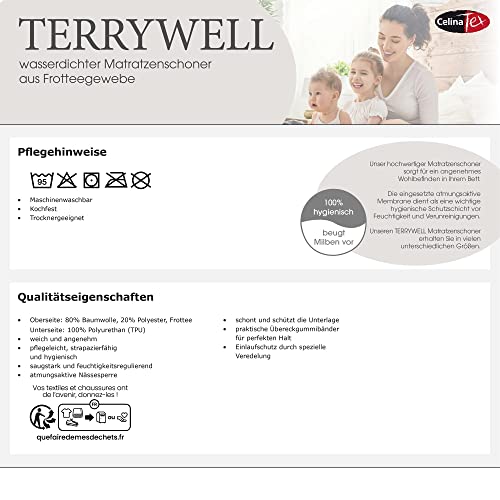 CelinaTex, proteggi-materasso Terrywell in spugna