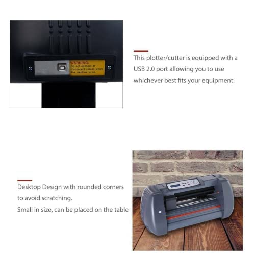 375mm vinyl snijplotter 3 bladen offline controle plotter machine vinyl cutter plotter folie plotter folie printer professionele plotter snijden - Image 8