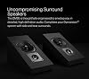 Altavoz surround Definitive Technology Dymension DM95, altavoz flexible montable en pared, woofer de medios/graves BDSS de 5.25", tweeter de óxido de aluminio, compatible con altavoces Dymension DM30 y DM80, color negro 4