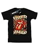 Rolling Stones Men's Tongue and Stars T-Shirt Black XXX-Large #1