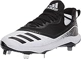 adidas Men's Icon V Bounce Cleats Baseball Shoe, FTWR White/core Black/core Black, 8 M US