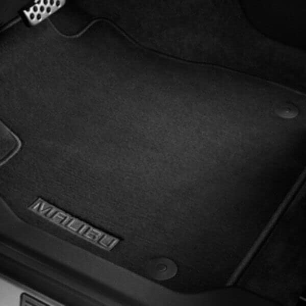 OEM NEW Carpet Floor Mats Front & Rear Black w/ Logo 2016-2017 Malibu 23271403